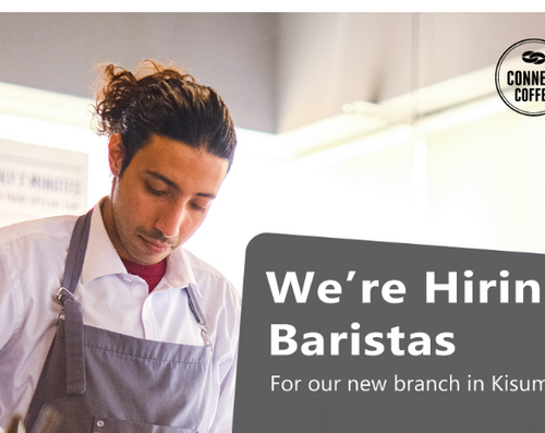 Connect Coffee Roasters Hiring Baristas