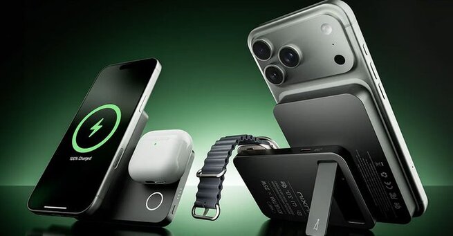 Kuxiu’s Magnetic Multi-Device Power Bank Hits 25W