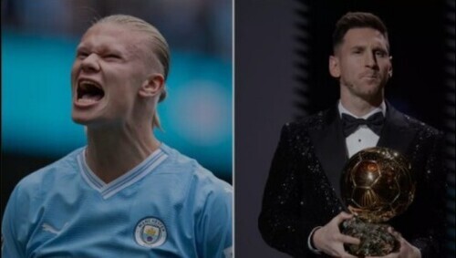 Man City Star Snubs Erling Haaland And Picks Lionel Messi For Ballon d'Or