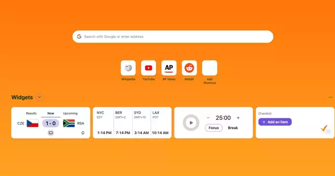 How Firefox’s New Home Page Widgets Help Me Stay Focused and Productive