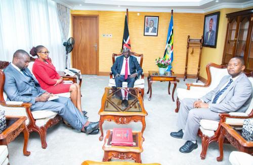 Gachagua Meets CAS Attached To His Office