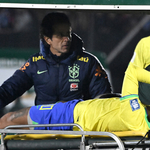 Brazil's Neymar Suffers Knee Injury In Uruguay Match