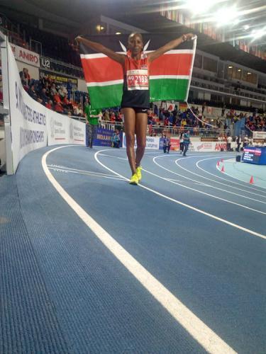 Wanjiku Strikes Kenya's Third gold At World Indoor Athletics Masters In Torun