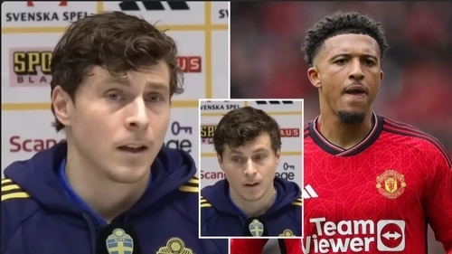 Victor Lindelof Becomes First Manchester United Player To Publicly Address Jadon Sancho Saga