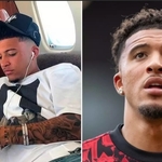 Manchester United Fans Furious With Jadon Sancho As Images From His Trip To The US Emerge