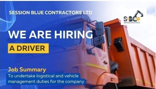 Session Blue Contractors Hiring Driver
