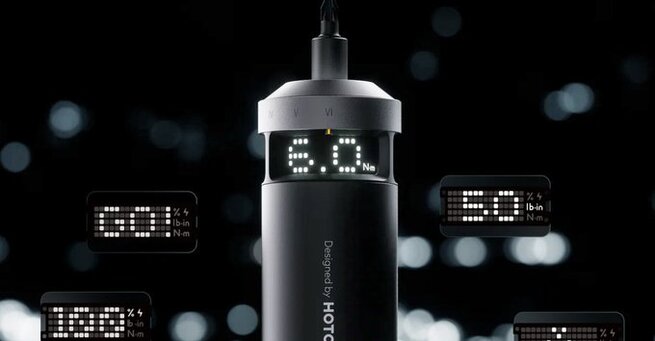 Hoto Adds Lo-Fi Torque Display To New Cordless Screwdriver