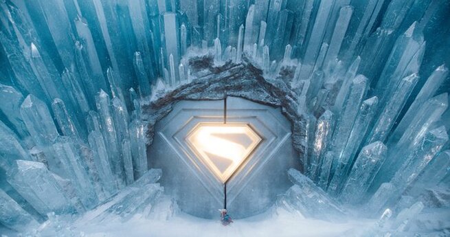 Superman's Fortress of Solitude Is Nature-Inspired Sci-Fi Magic