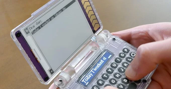 The PocketMage Brings Back the PDA with an E-Paper Screen