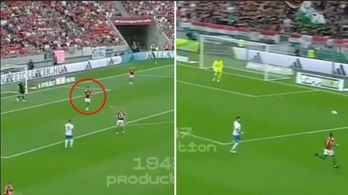 Liverpool’s Dominik Szoboszlai Produces Ridiculous Pass From His Own Box For Hungary