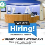 Calvary Hospital Hiring Front Office Attendant
