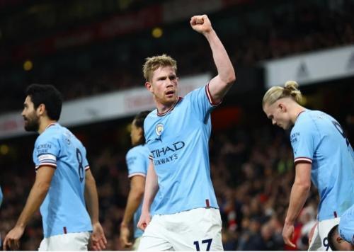 Man City Sink Arsenal To Seize Top Spot In Title Race