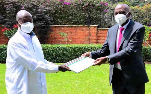 President Yoweri Museveni Hosts Kenya's Trade CS Moses Kuria