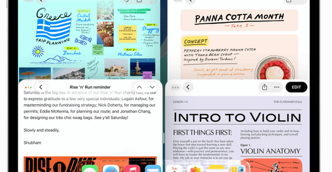 Apple Announces iPadOS 26 Release With Major Redesign