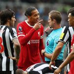 Liverpool Defender Van Dijk Charged By FA After Red Card Against Newcastle