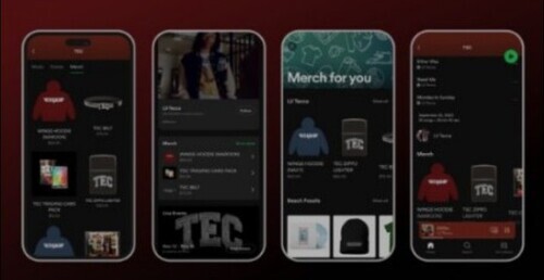 Spotify Is Launching A Personalized In-App Merch Hub
