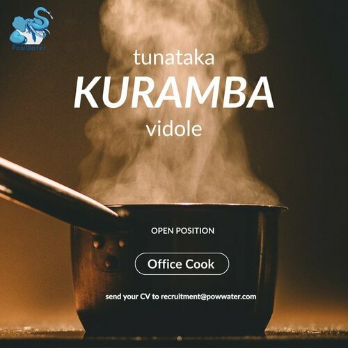 PowWater Hiring Office Cook