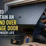 How to Maintain an Up and Over Garage Door for Longer Life
