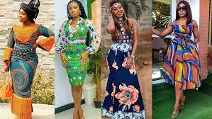 Women Dress In Locally-Made African Prints For Women's Day