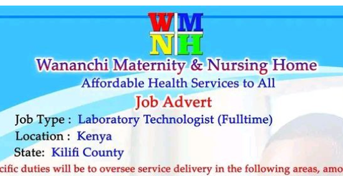 WMNH Hiring Laboratory Technologist