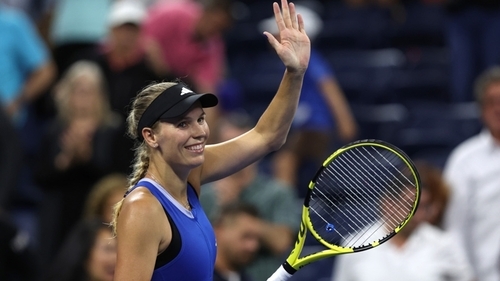 Wozniacki Wins On Grand Slam Comeback At US Open
