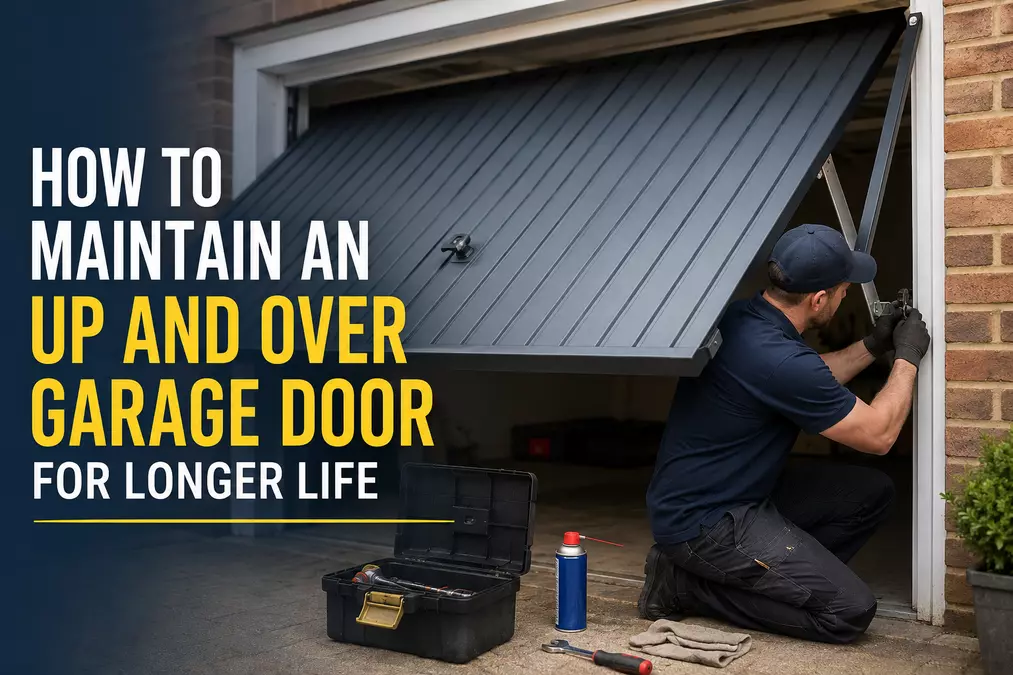 How to Maintain an Up and Over Garage Door for Longer Life