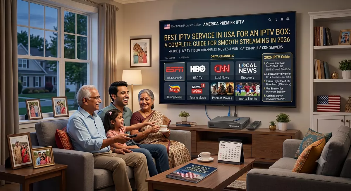 Best IPTV Service in USA for an IPTV Box: A Complete Guide for Smooth Streaming in 2026