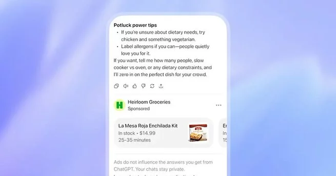 ChatGPT Ads Arrive: Free Users Will See Sponsored Links