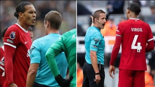 Audio Of Virgil van Dijk Conversation With Referee During Newcastle Game Released