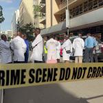 Detectives Visit Scene Where NHIF Staff Was Shot On Monday