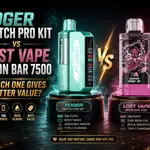 Foger Switch Pro Kit vs Lost Vape Orion Bar 7500: