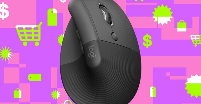 Logitech’s Wireless Vertical Mouse Drops to $50