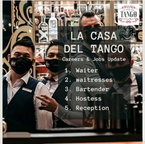 La Casa del Tango Careers & Jobs Update 2023: Opportunities for F&B Professionals