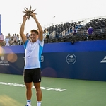 Argentina's Baez Downs Lehecka To Win ATP Winston-Salem Open