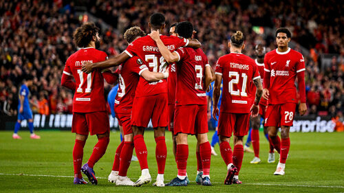 Gravenberch On Target As Liverpool Beat Union SG In Europa League