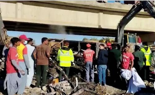 Bus Crash In Southern Pakistan Kills At Least 41