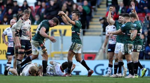 Pollard In The Points As Leicester Repel Saracens' Rally