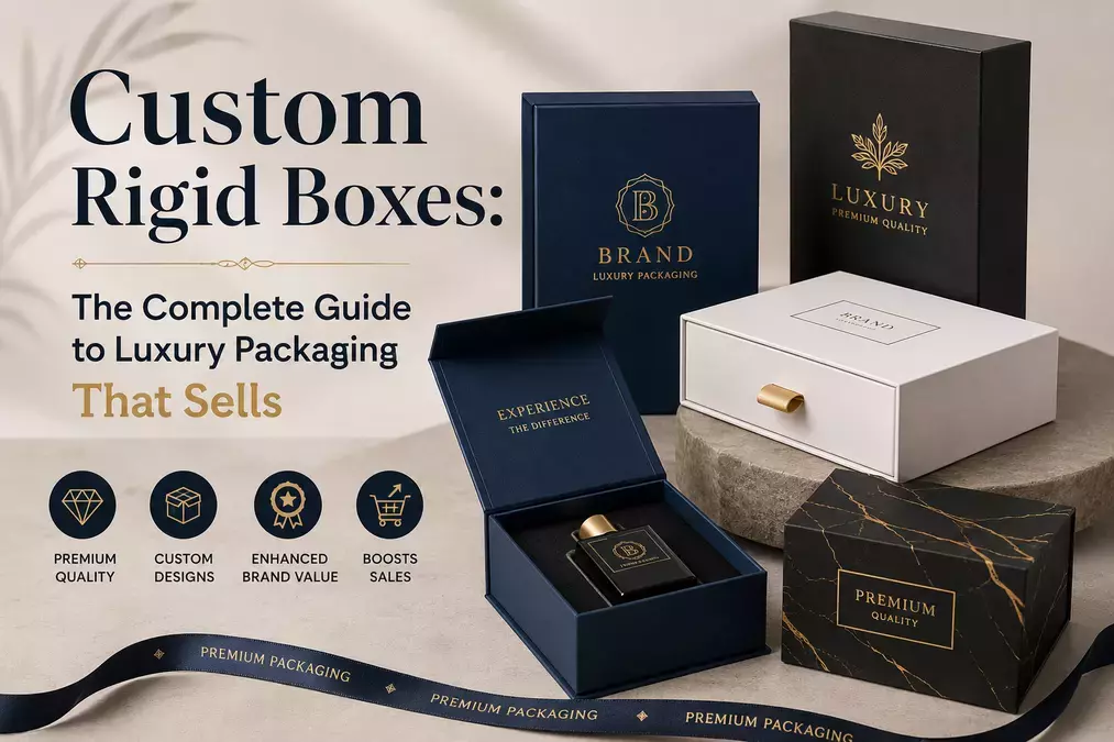 Custom Rigid Boxes: The Complete Guide to Luxury Packaging That Sells