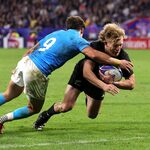 New Zealand’s All Blacks Reach Rugby World Cup Quarters With 11-Try Win
