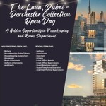 The Lana, Dubai – Dorchester Collection Open Day: A Golden Opportunity in Housekeeping and Rooms Department