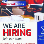 Sales And Marketing Vacancy