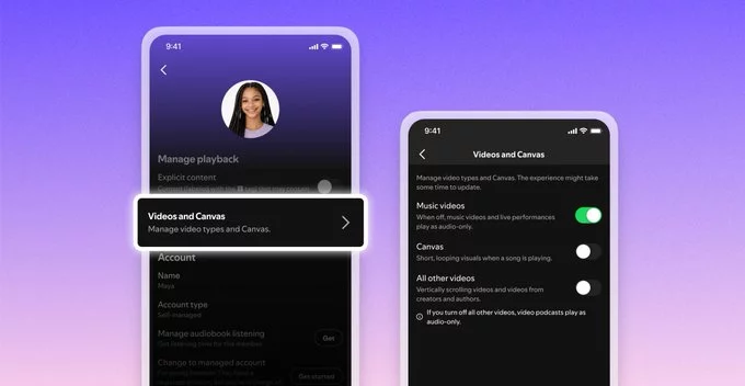 Spotify Video Controls Let You Turn Off All Videos