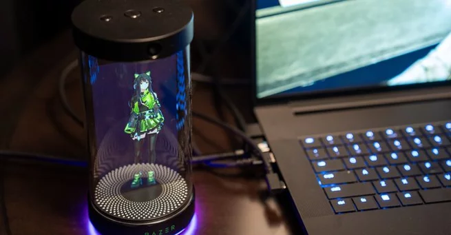 Razer AI Waifu Hologram Debuts at CES