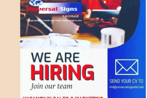 Sales And Marketing Vacancy