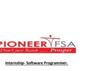 Internship Opportunity Open : Software Programmer