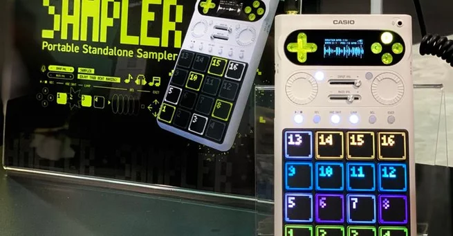 Casio SX-C1 Sampler: Retro Gaming Gear Meets Modern Music