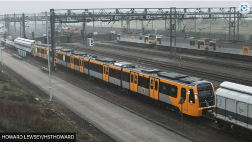 First New Metro Train Arrives In UK From Switzerland