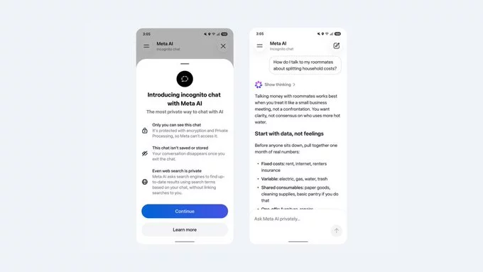 Meta AI's Incognito Chat Mode: What It Means for Your Privacy (And Why Meta Employees Are Locked Out)
