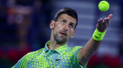 Djokovic Powers Past Griekspoor Into Dubai Quarterfinals