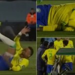Neymar Stretchered Off In Tears After Severe Knee Injury For Brazil